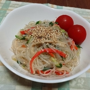 スーパーの味！春雨ときゅうりの中華サラダ